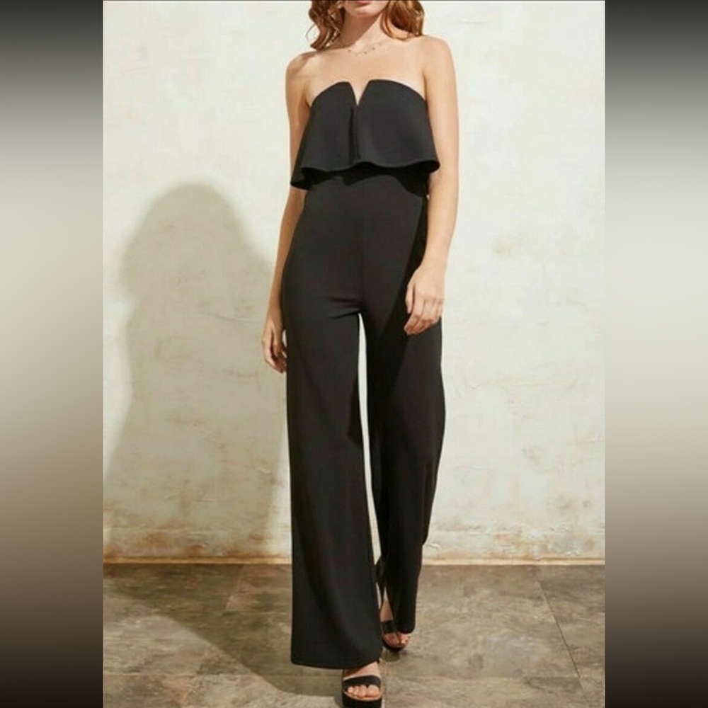 Lulu's Chic Black Jumpsuit
